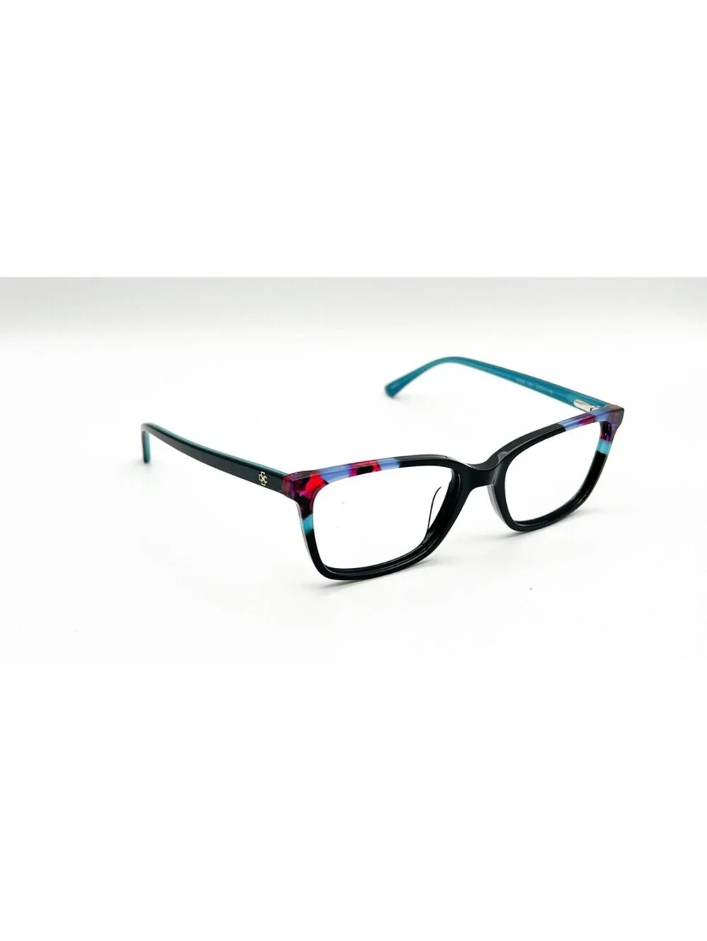 Ann Taylor At346 C01 Black Multi Authentic Eyeglasses 53-17-135